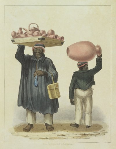 Water-jar Sellers, Plate 9 from 